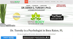 Desktop Screenshot of mindbodypsychologist.com